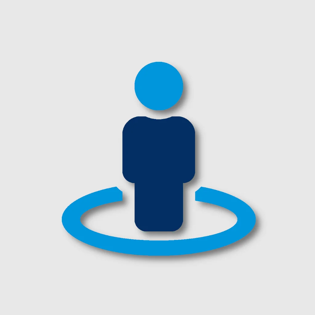 Απεικόνιση ενός ανθρώπου στο διαδίκτυο